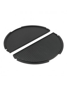DEMI PLANCHA FONTE REVERSIBLE POUR BIG GREEN EGG XL / XXL BIG GREEN EGG