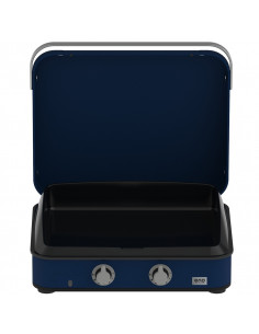 Plancha à  gaz + capot ENOSIGN 65 Bleu Navy ENO 2