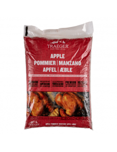 SAC DE PELLETS TRAEGER APPLE 9KG (POMME) TRAEGER