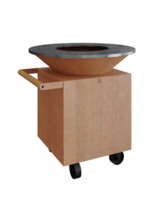 Brasero plancha OFYR Classic Corten Pro 100 Ofyr