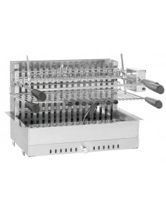 Grilloir encastrable ou à  poser avec rôtisserie électrique - 918.66 Forge Adour Forge Adour