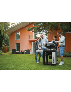 Barbecue charbon Napoleon Rodéo Pro sur chariot Napoleon 2